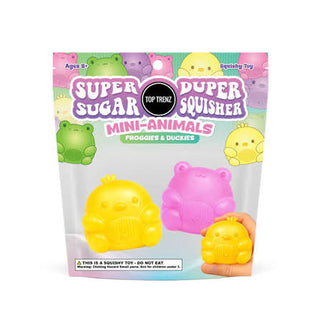 Mini Animals Froggies and Duckies Sugar Squish Top Trenz