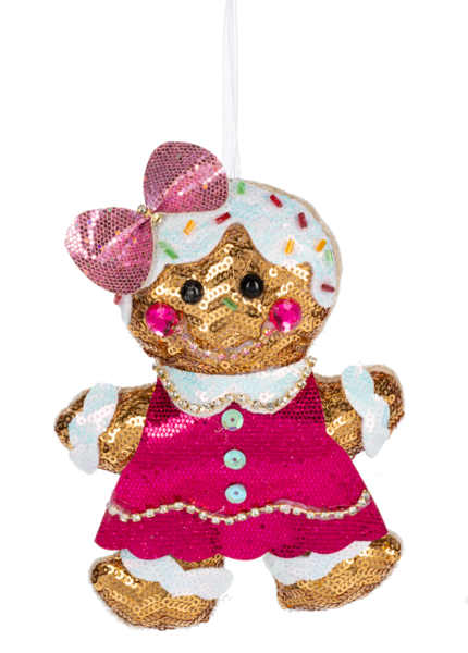 Gingerbread Family Ornaments