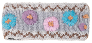 Meadow Blooms Embroidered Wool Headband