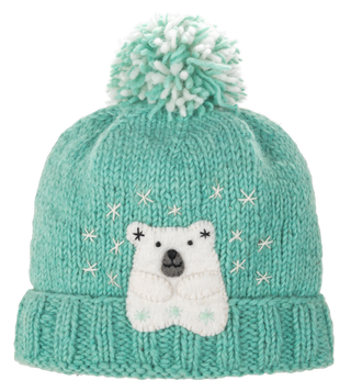 Baby Animal Youth Winter Pom Pom Beanie