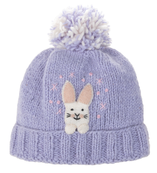 Baby Animal Youth Winter Pom Pom Beanie