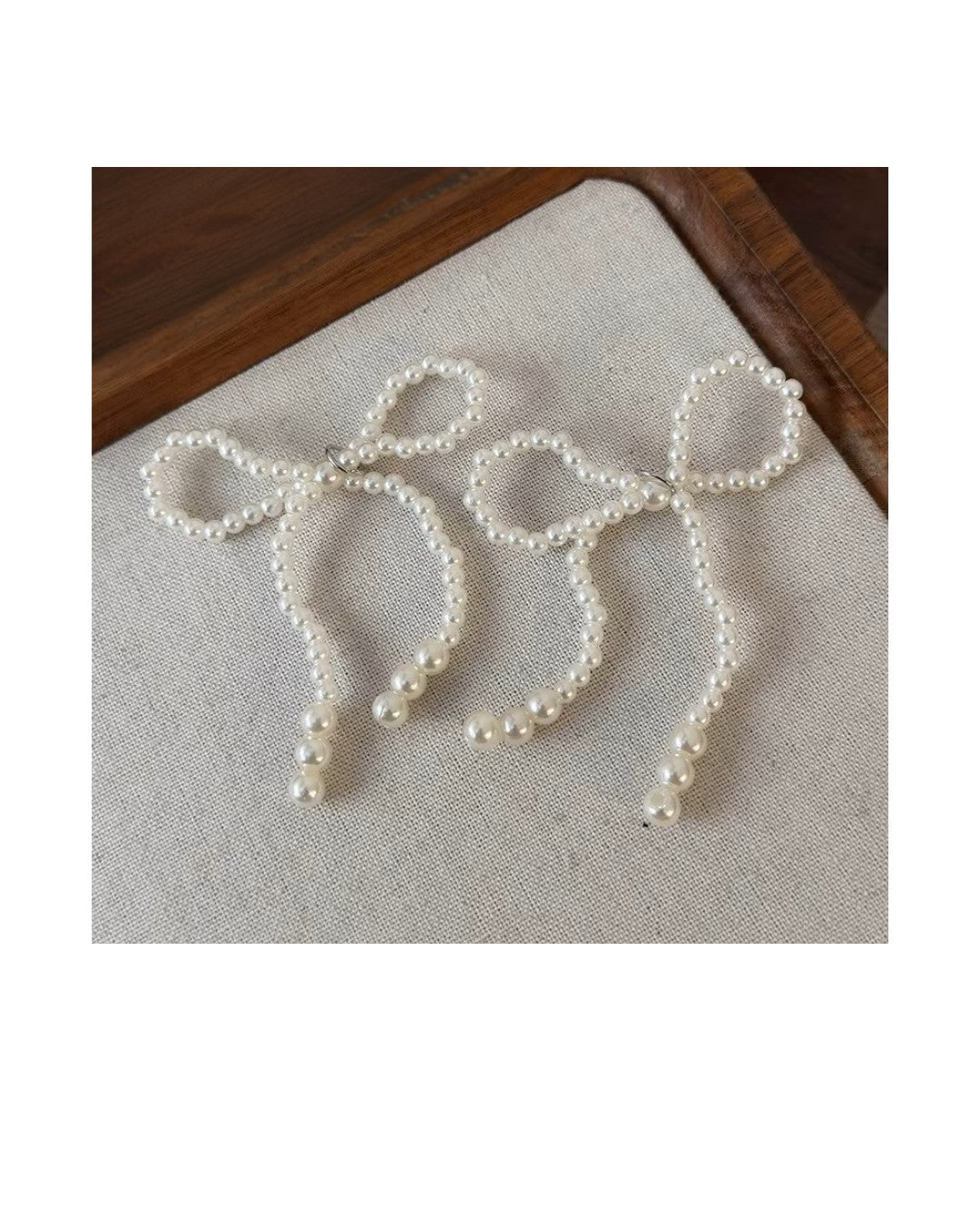 Pearl Bow Shoe Charm Set - Buttercup Lynne Boutique