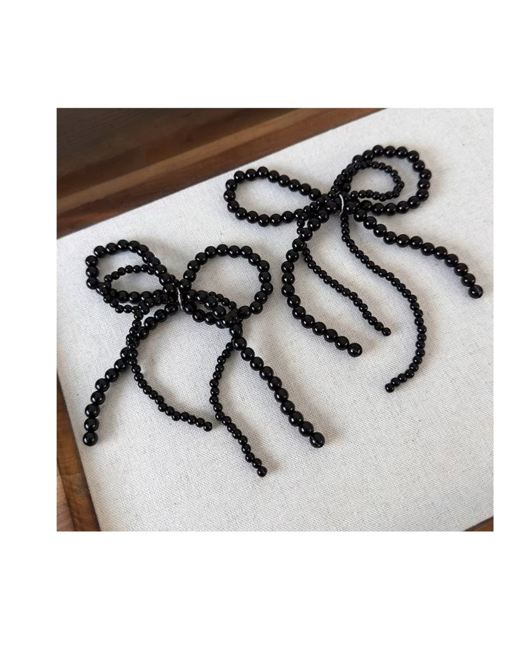 Pearl Bow Shoe Charm Set - Buttercup Lynne Boutique