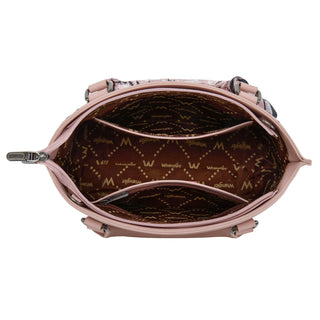 Wrangler Bandana Paisley Tote & Crossbody – Pink